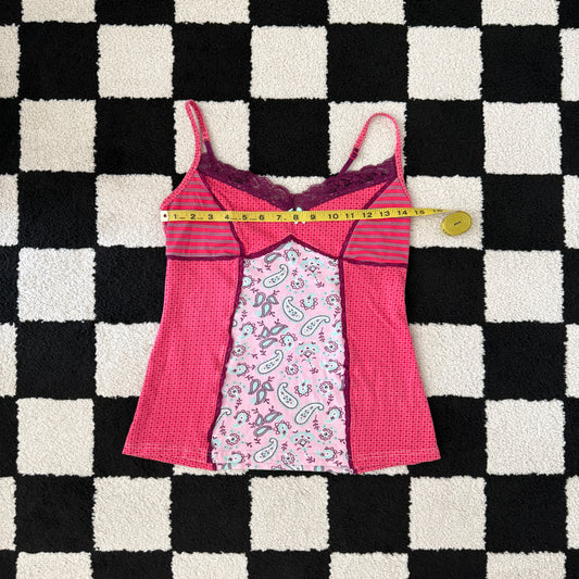 unique vintage whimsical 90s y2k cami top