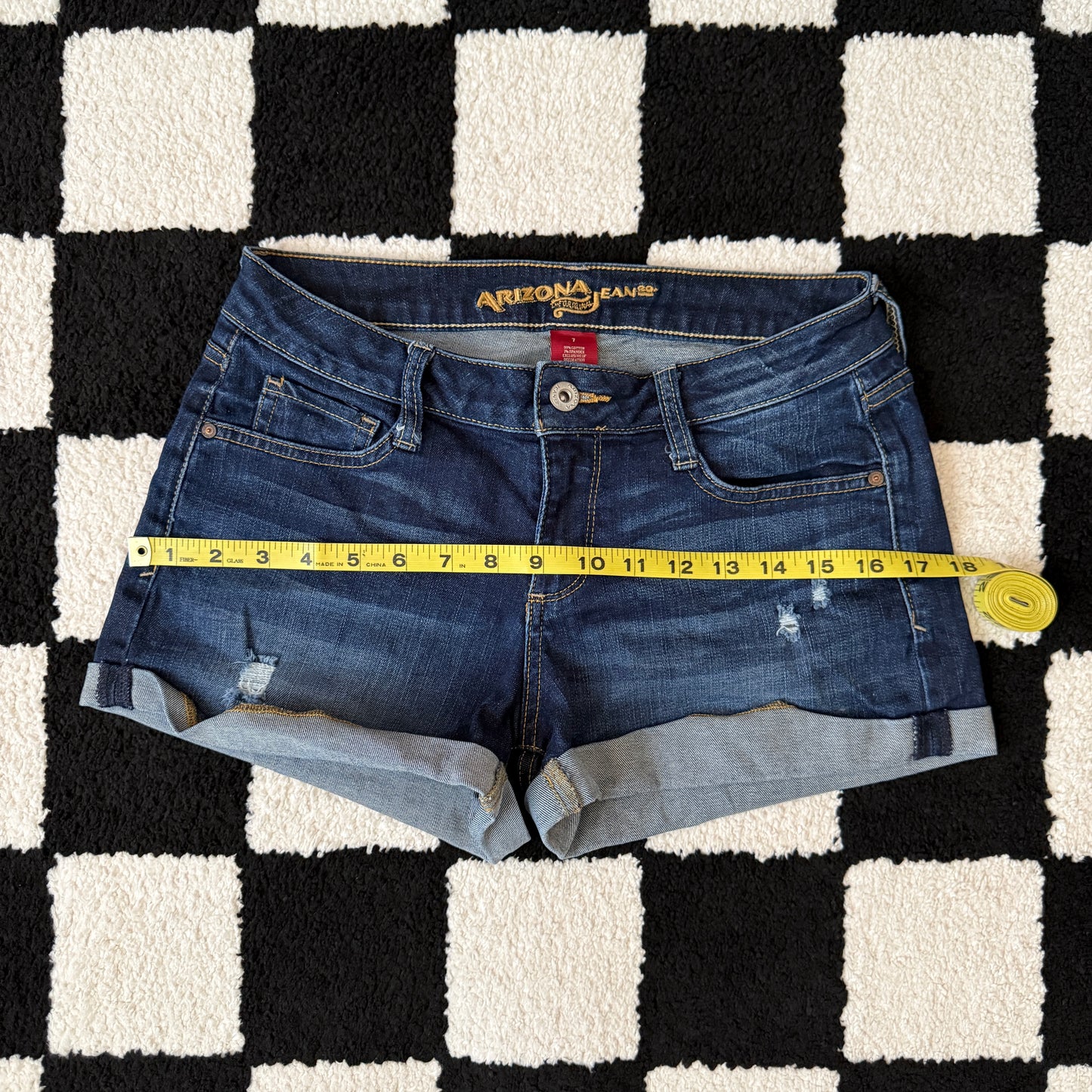vintage whimsy 90s y2k ARIZONA JEAN CO denim shorts