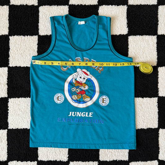 unique vintage whimsy 90s y2k embroidered tank top