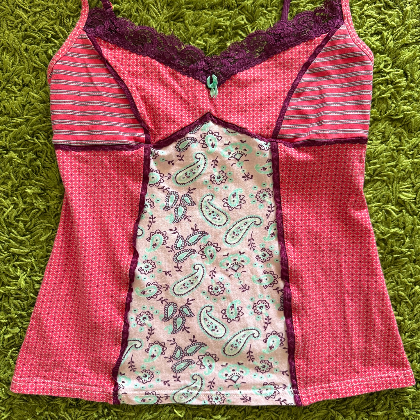 unique vintage whimsical 90s y2k cami top