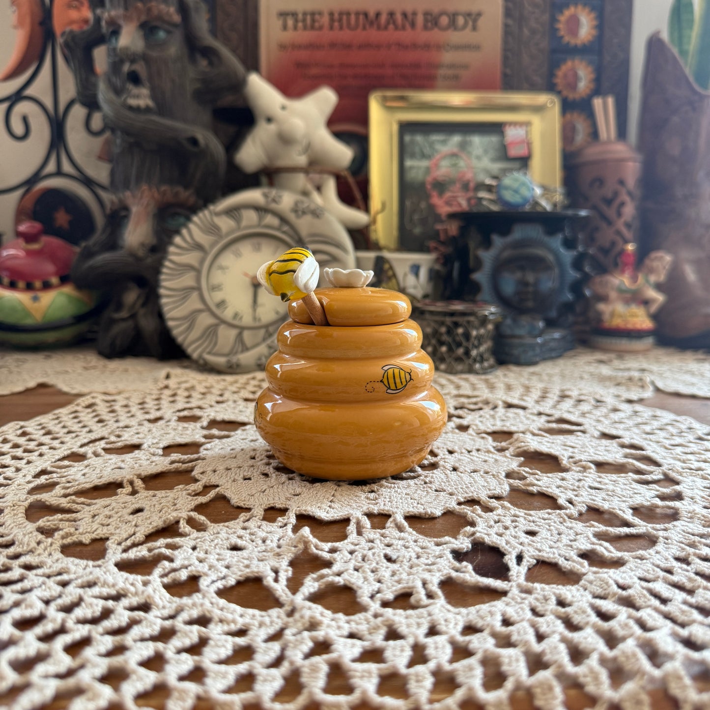 unique vintage whimsical trinket collectable jar