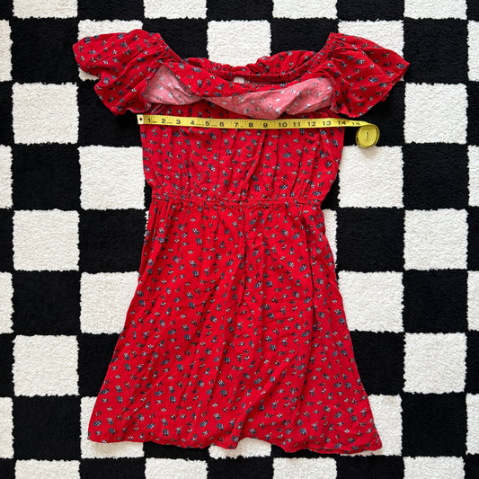 unique vintage whimsy 90s y2k NO BOUNDARIES mini dress
