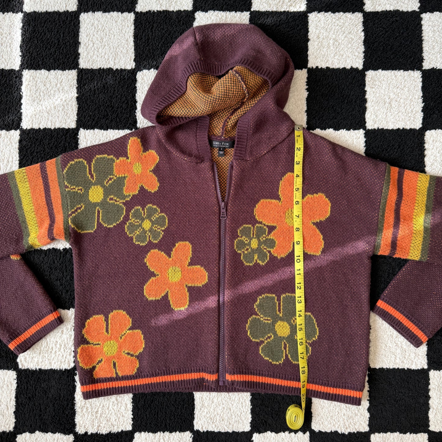 unique vintage whimsy 90s y2k knit cardigan sweater