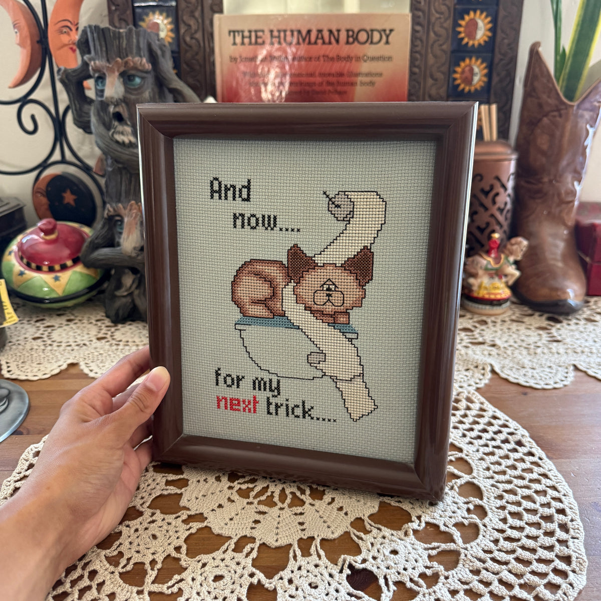 unique handmade whimsical folk art collectable wall decor