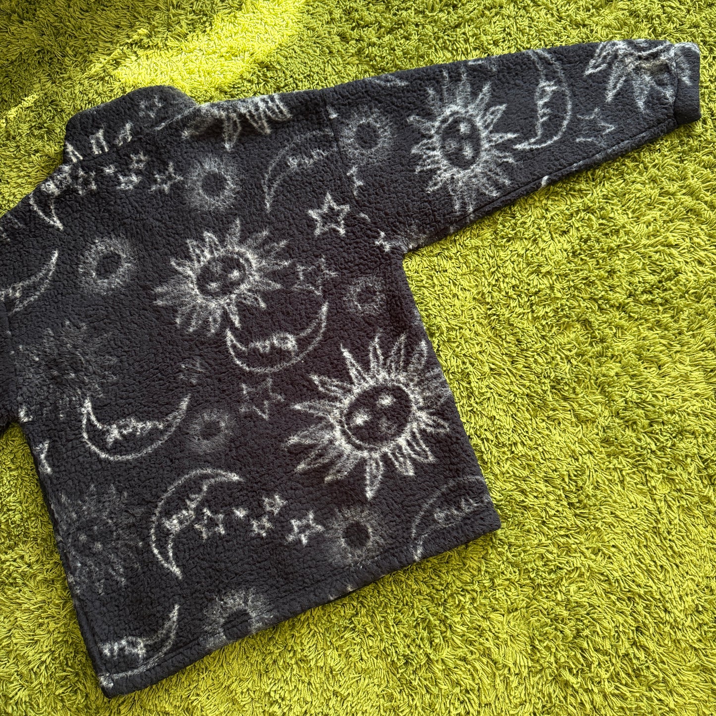 unique vintage whimsy celestial 90s y2k EARTHBOUND cardigan sweater