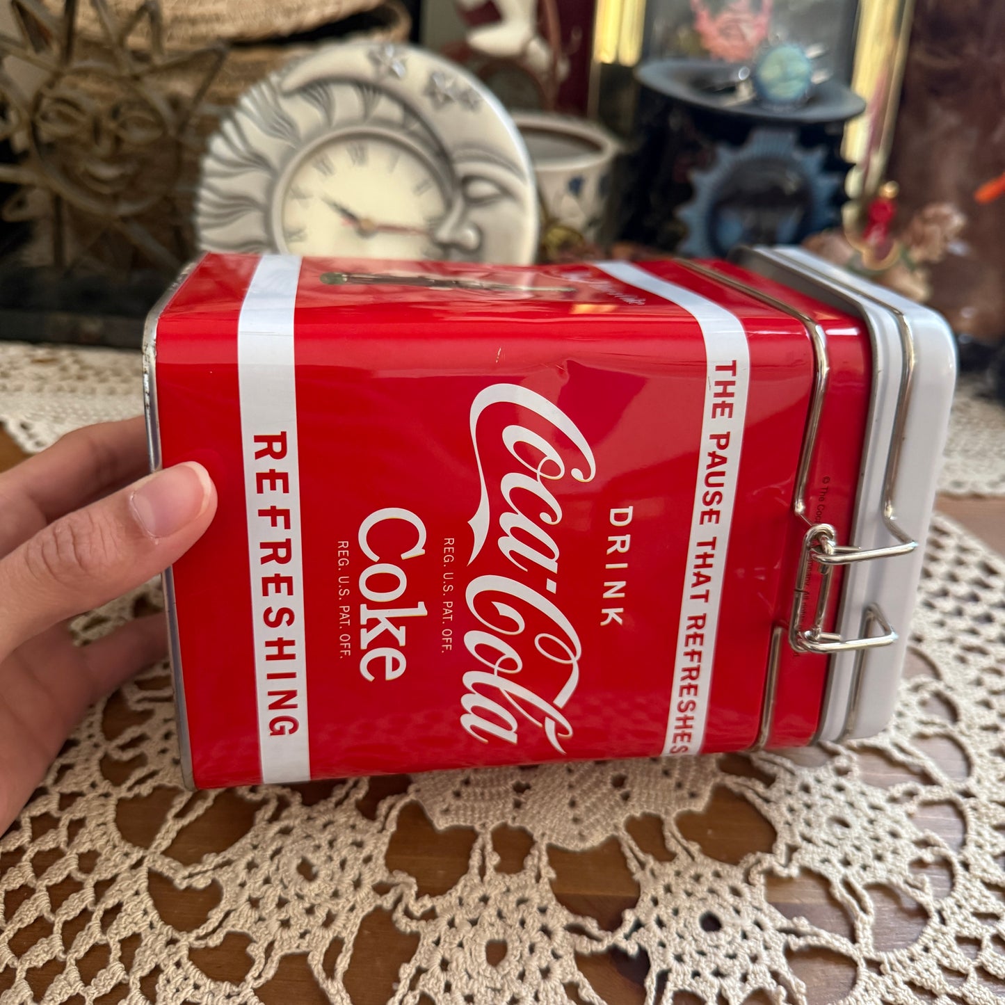 retro vintage coca cola collectable organizer