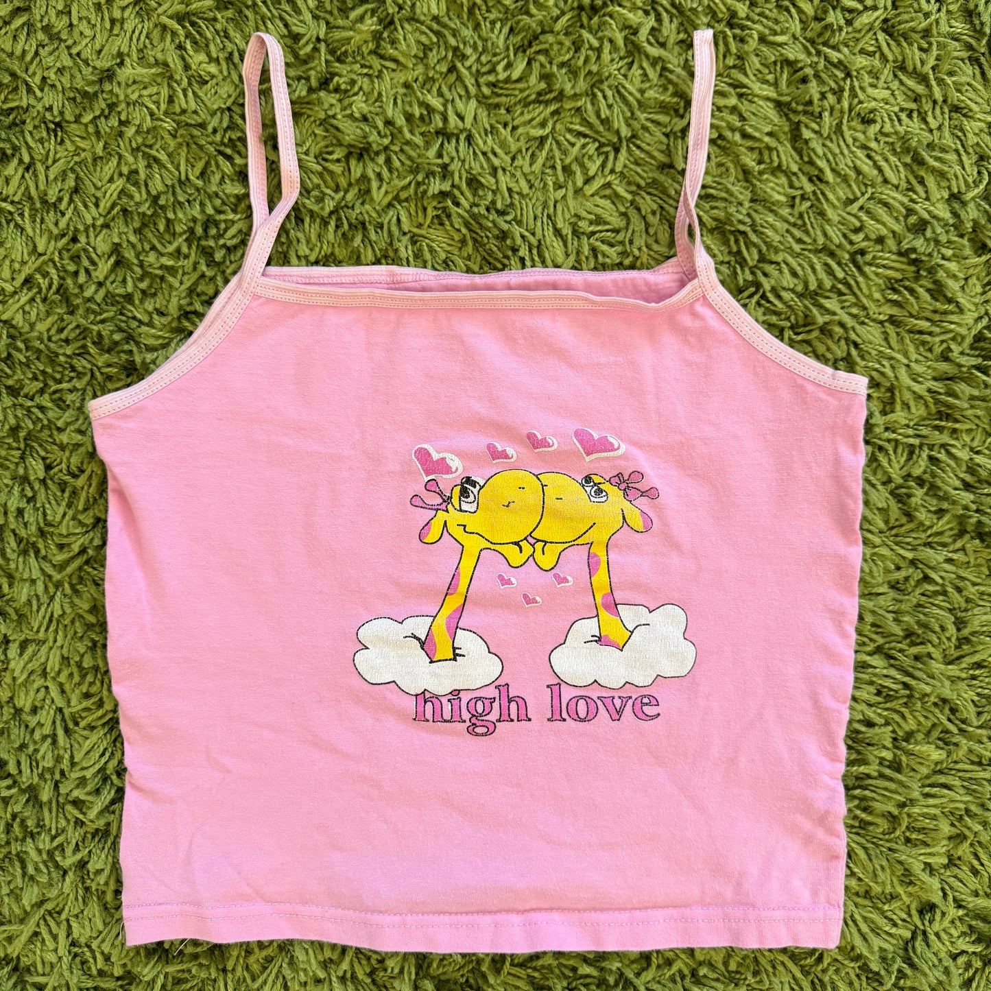 unique vintage whimsical 90s y2k graphic tank top