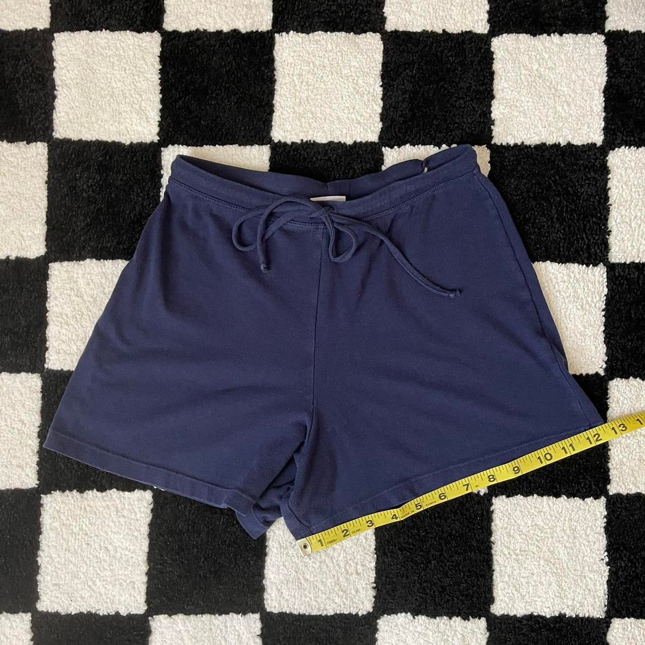 high rise lounge shorts