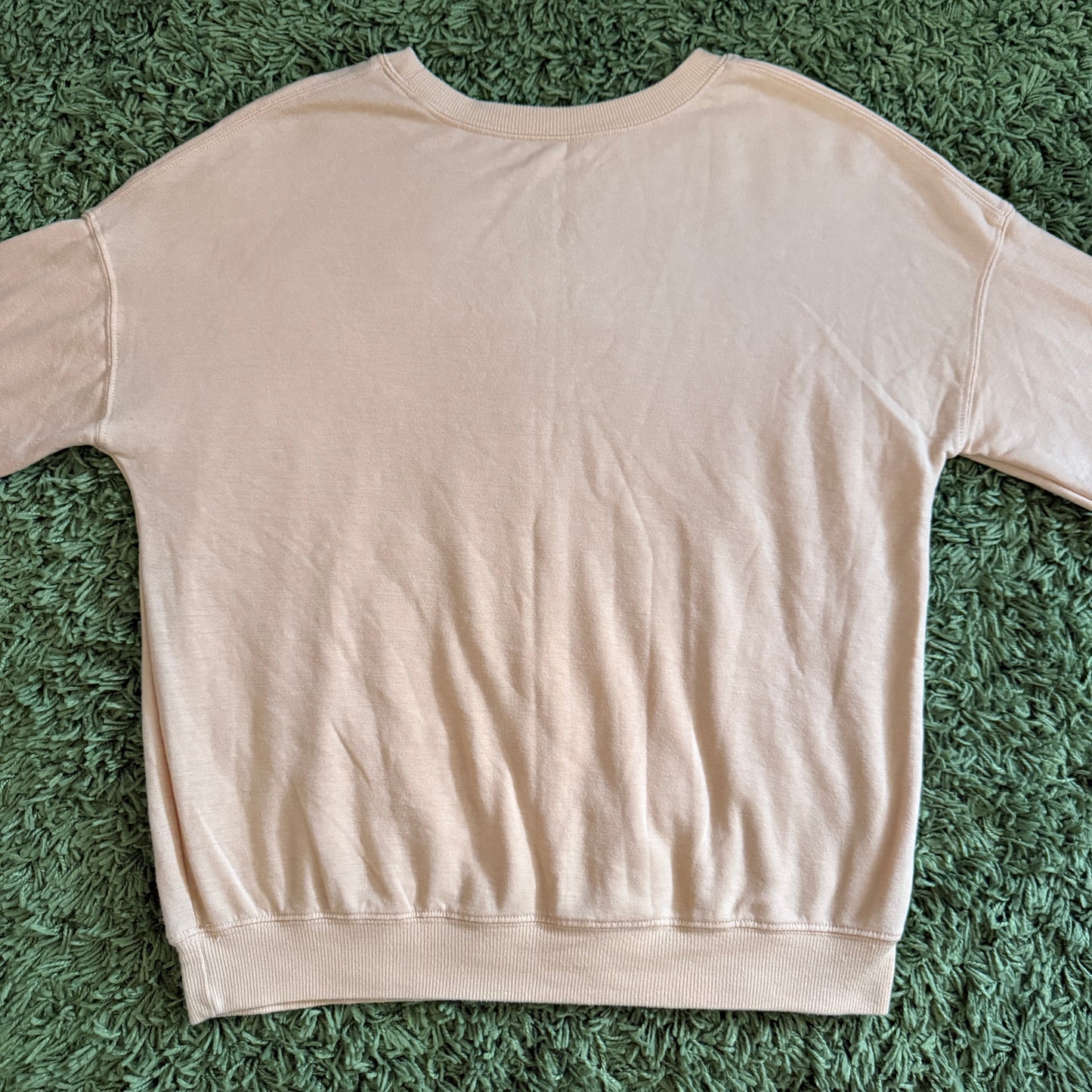 whimsical 90s y2k graphic pullover sweatshirt