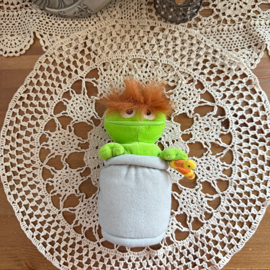 unique vintage whimsical OSCAR THE GROUCH plush collectable
