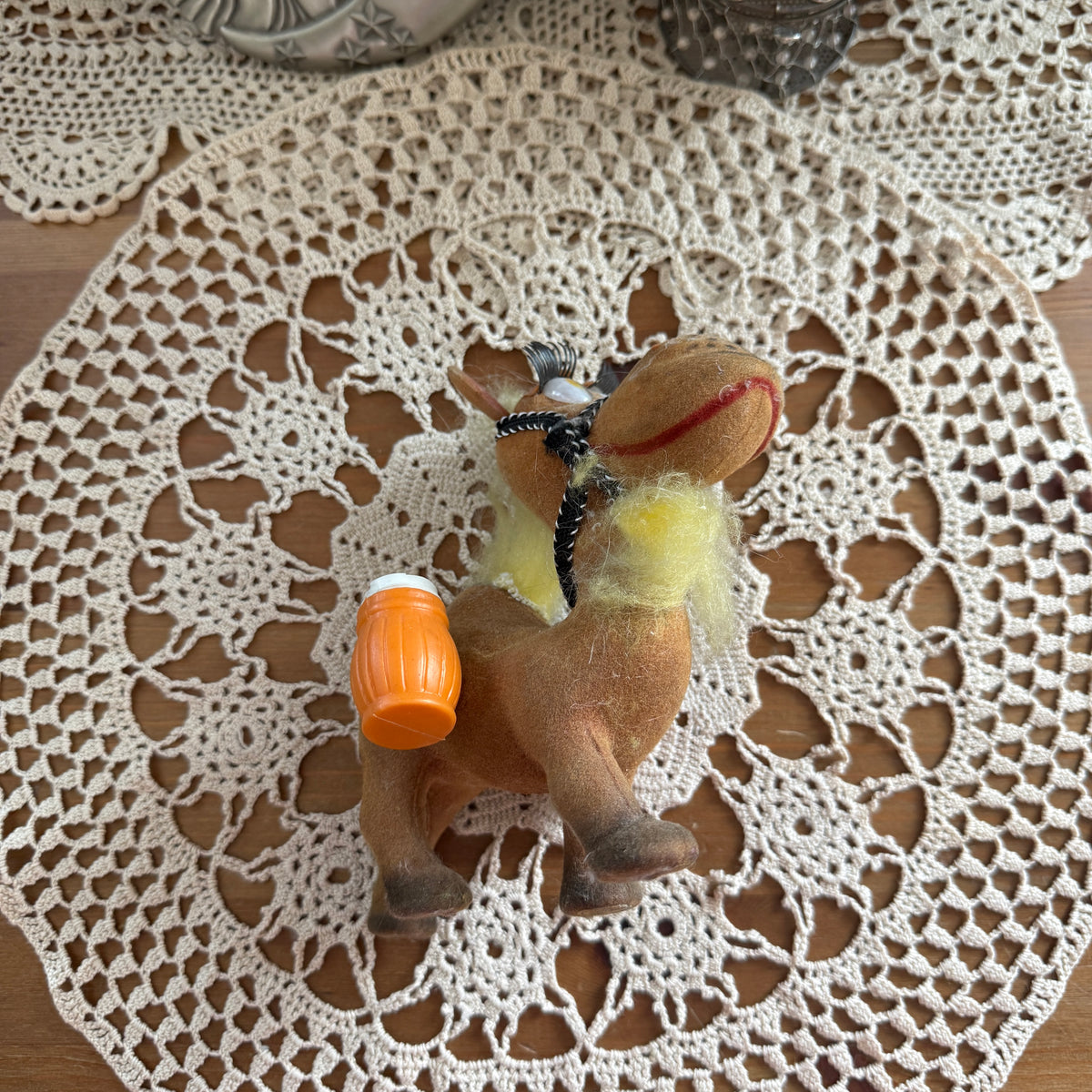 unique vintage whimsical folk art figure collectable trinket