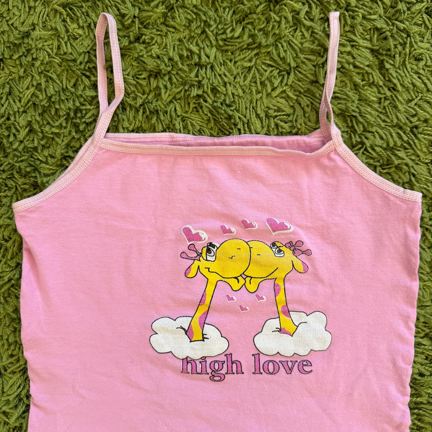 unique vintage whimsical 90s y2k graphic tank top