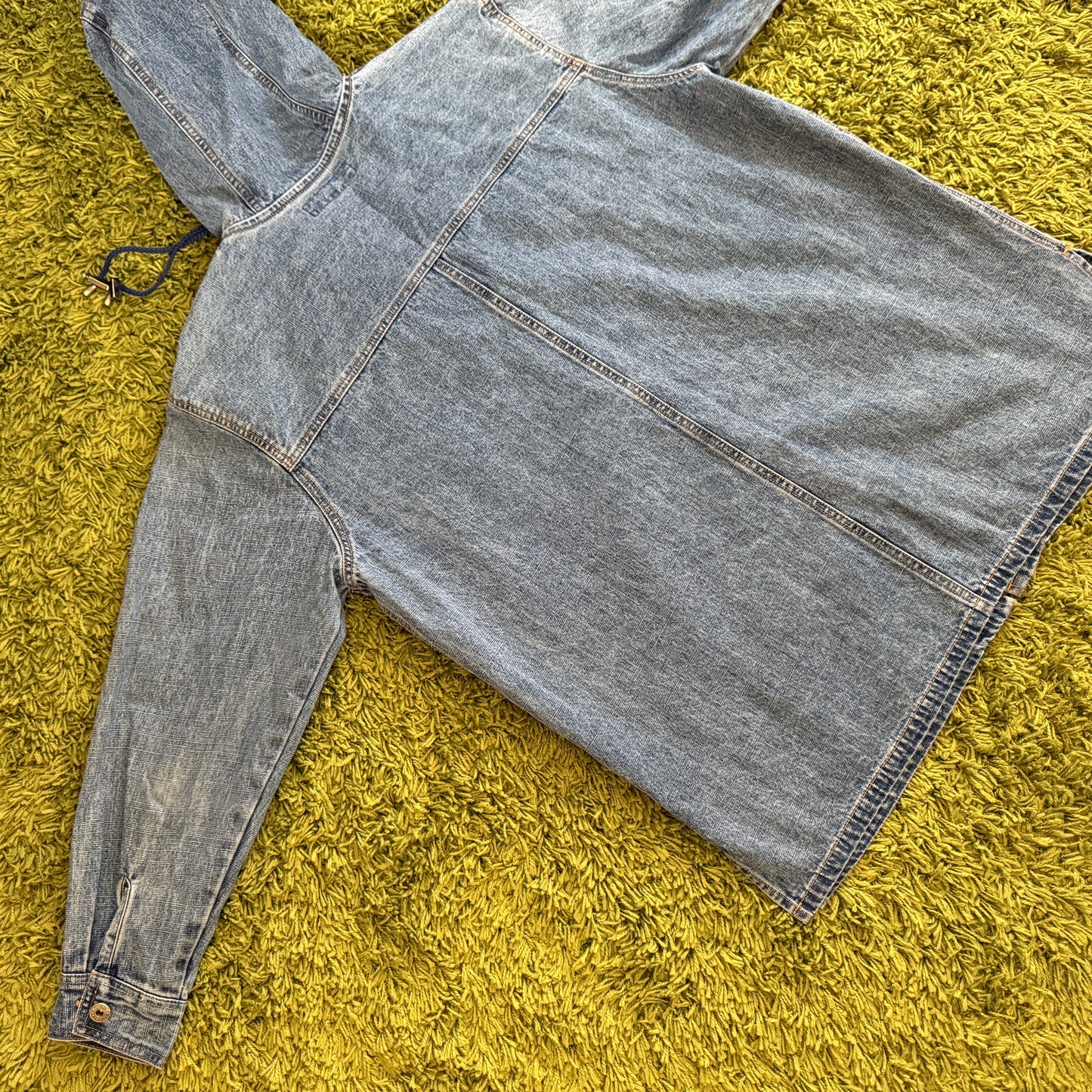 unique vintage whimsy 90s y2k L.A. BLUES denim jacket