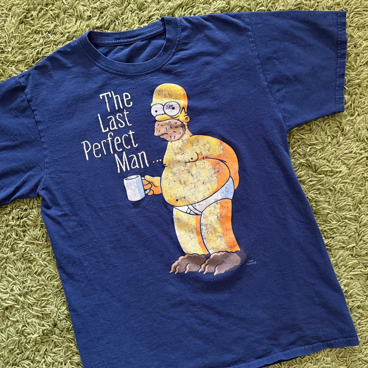 unique vintage 90s y2k HOMER SIMPSON graphic tee