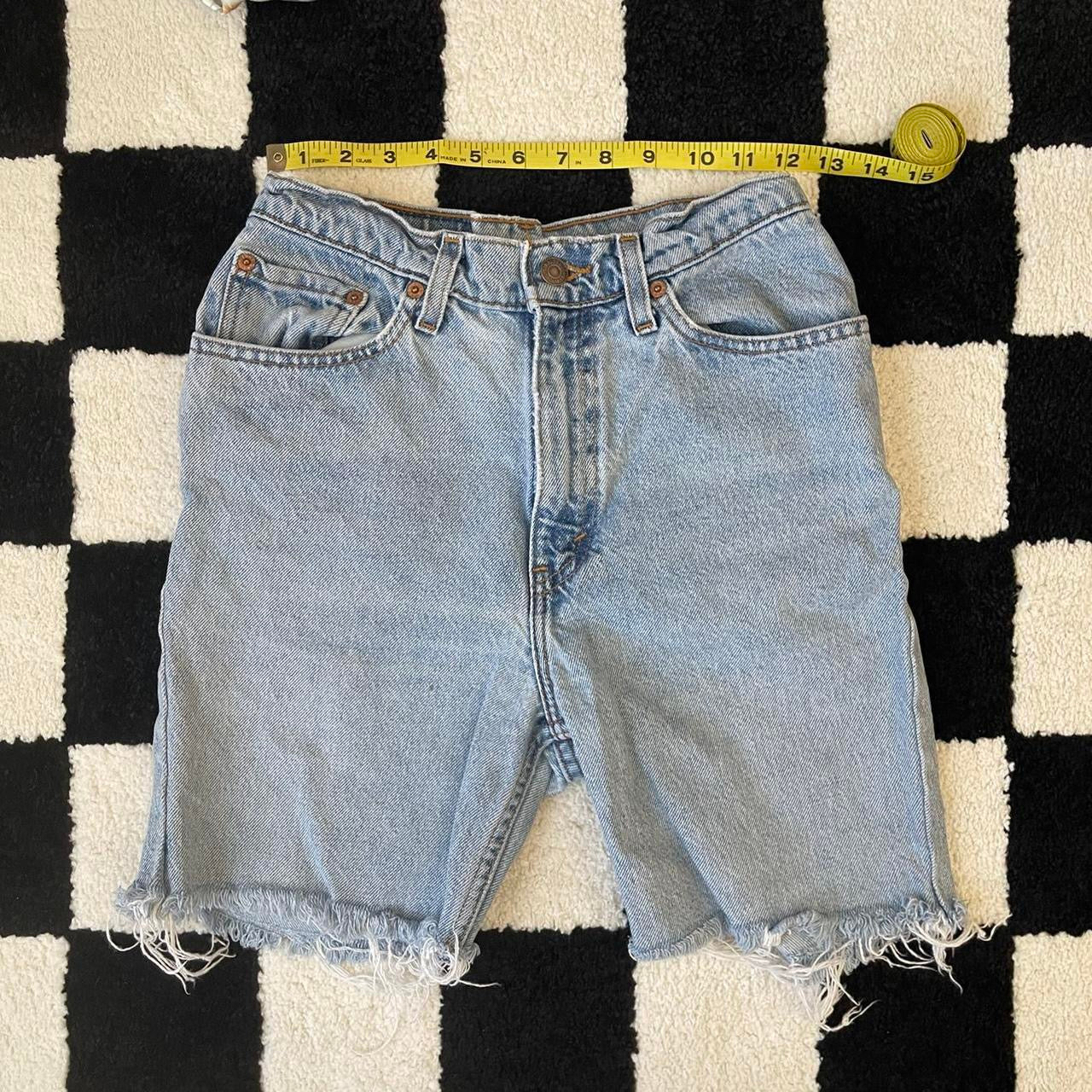 denim bermuda shorts