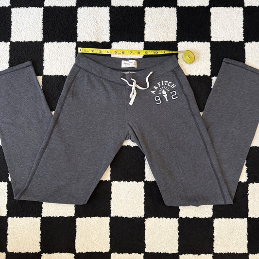 vintage whimsy 90s y2k ABERCROMBIE & FITCH embroidered lounge pants