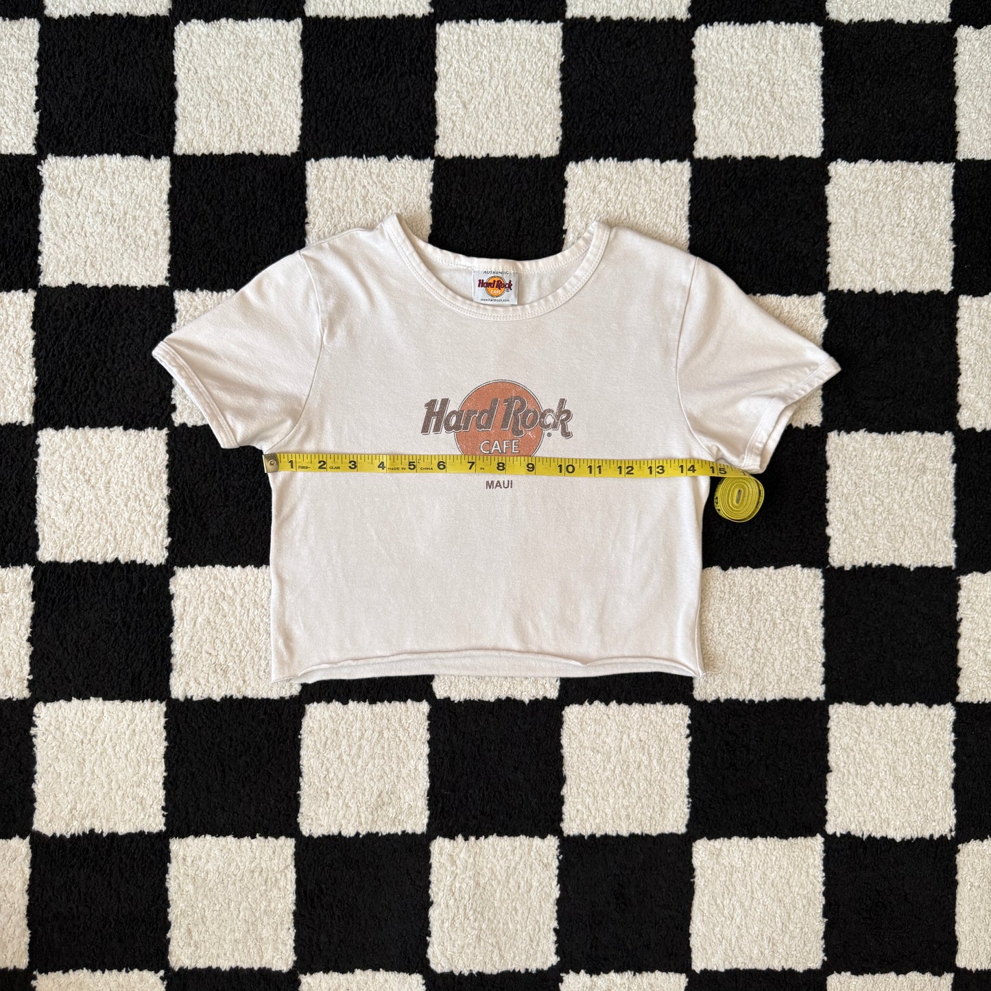 unique vintage whimsy 90s y2k HARD ROCK CAFE graphic baby tee