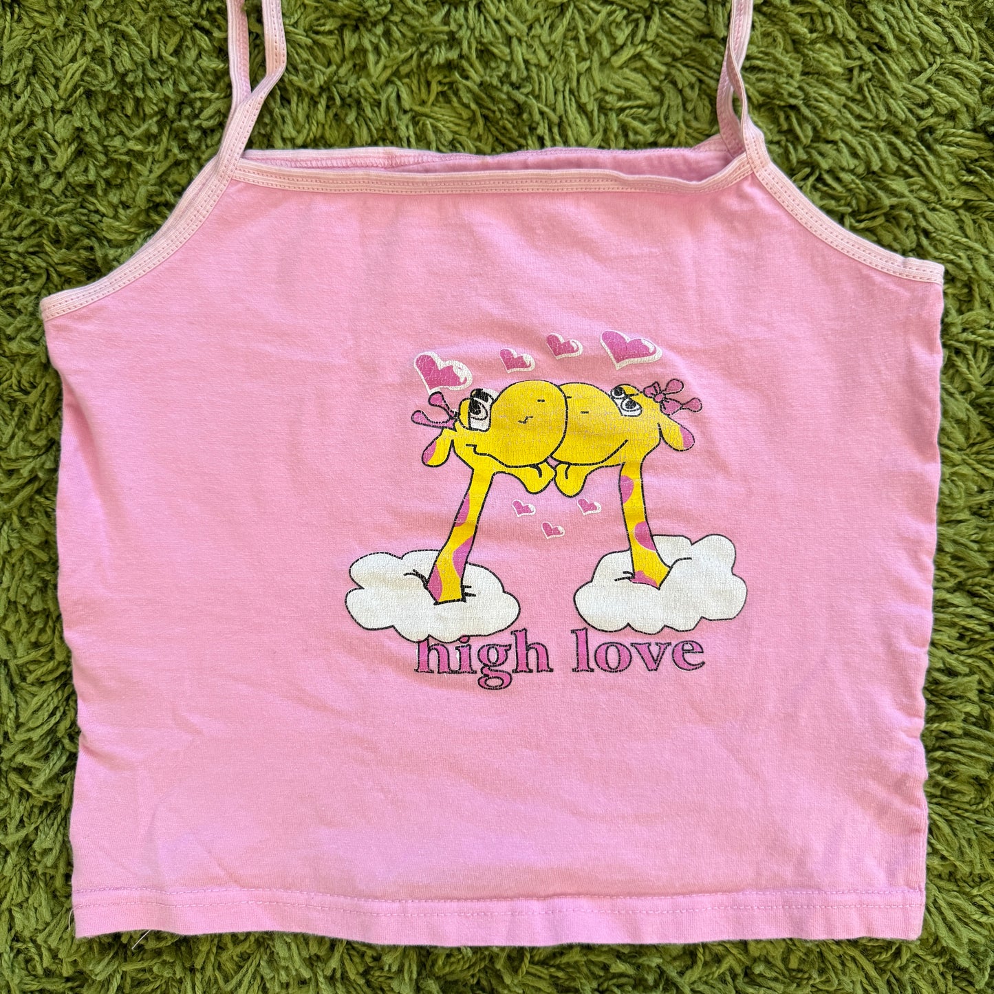 unique vintage whimsical 90s y2k graphic tank top