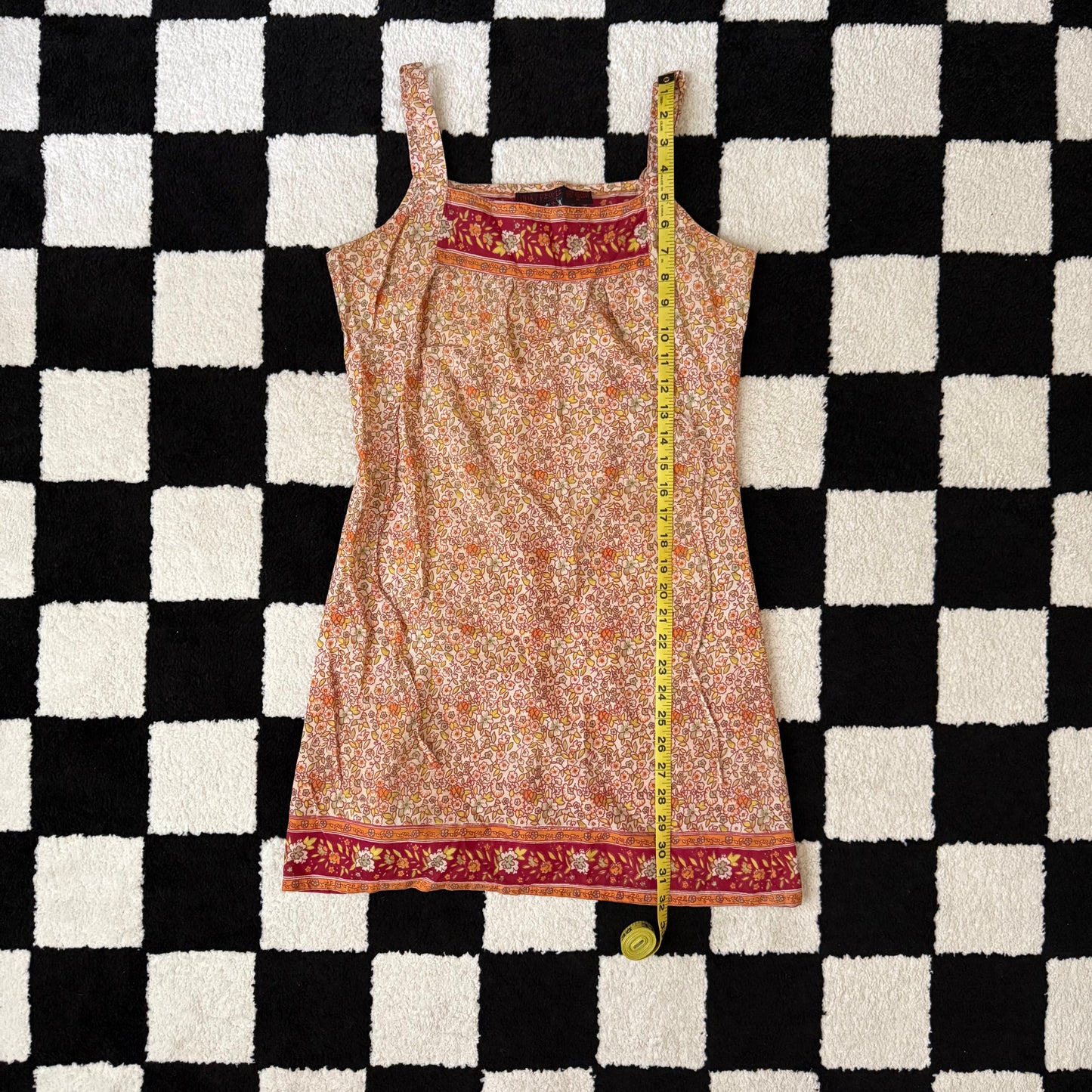 vintage whimsy y2k grunge midi dress