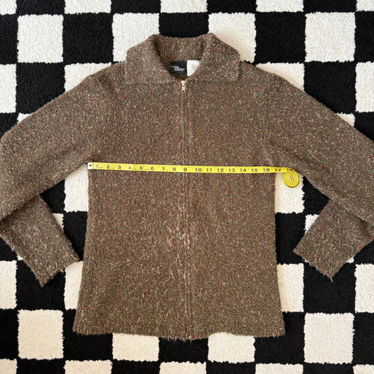 unique vintage whimsy 90s y2k knit cardigan sweater