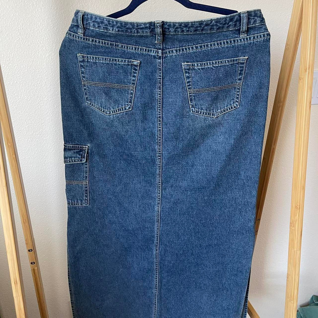 union bay denim skirt