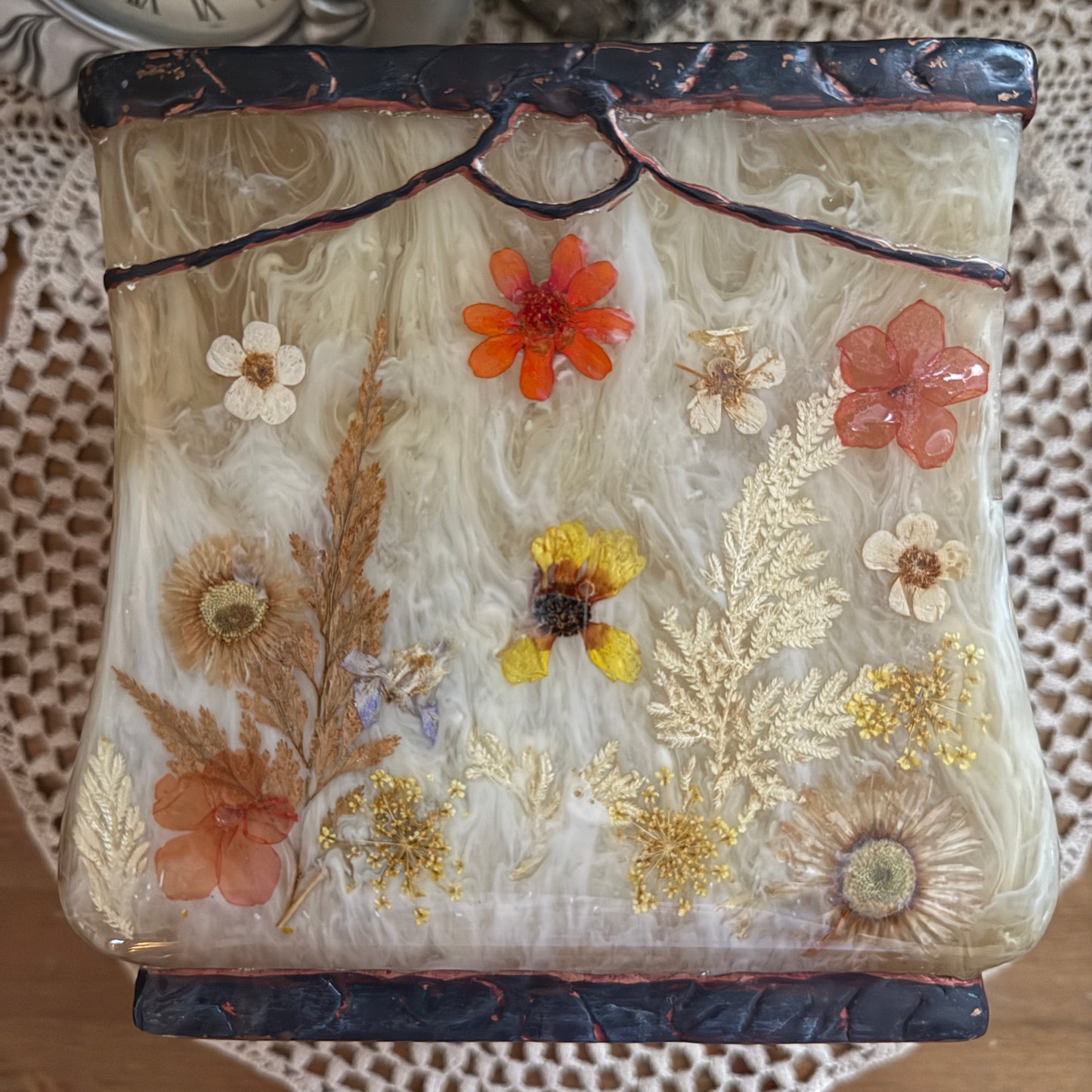 unique vintage whimsical tissue box