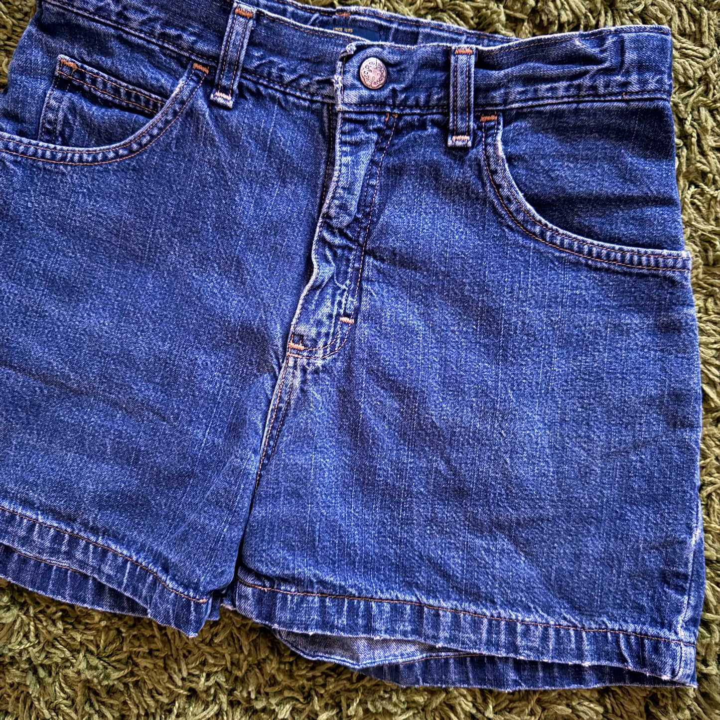 vintage whimsy 90s y2k denim shorts