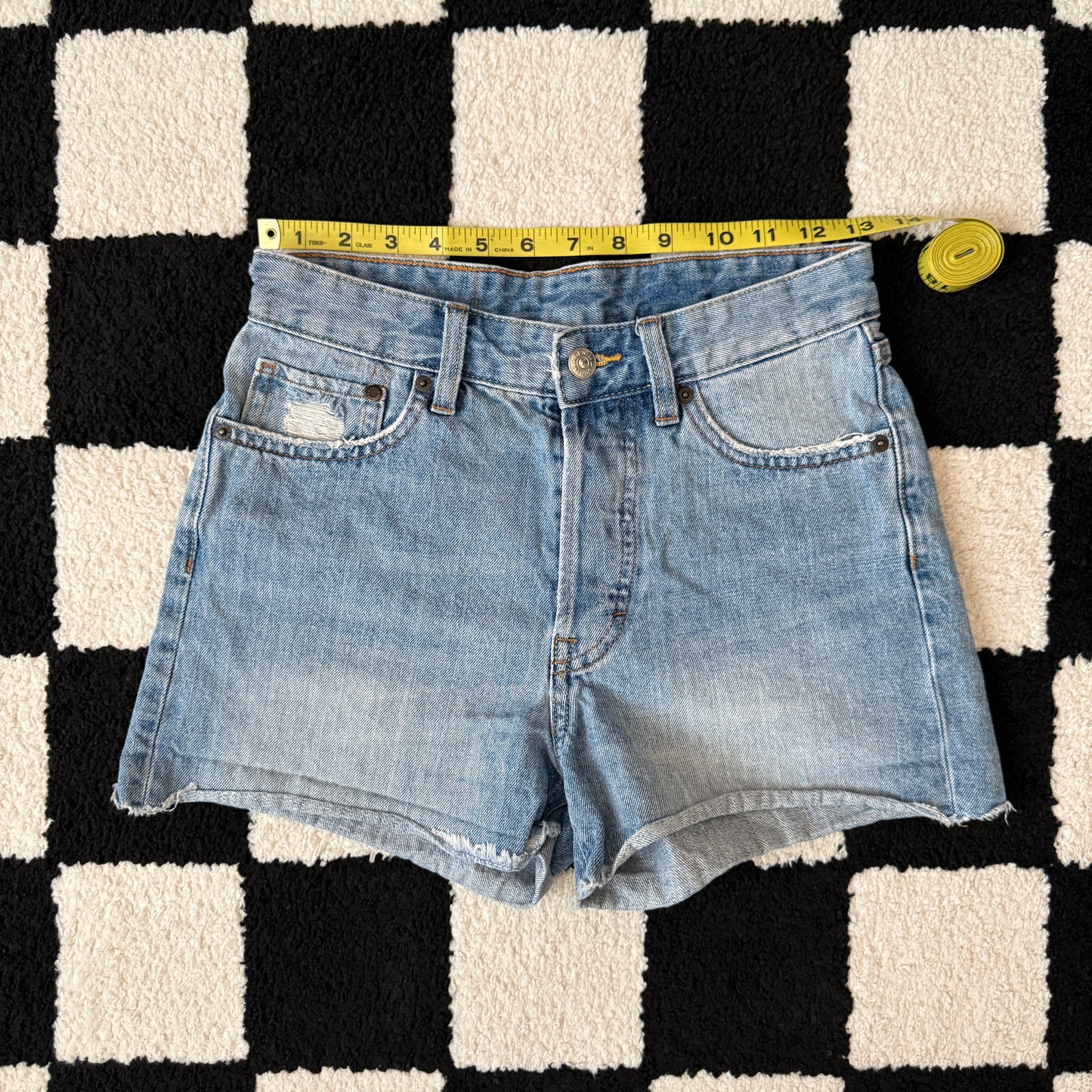 vintage whimsy 90s y2k denim shorts