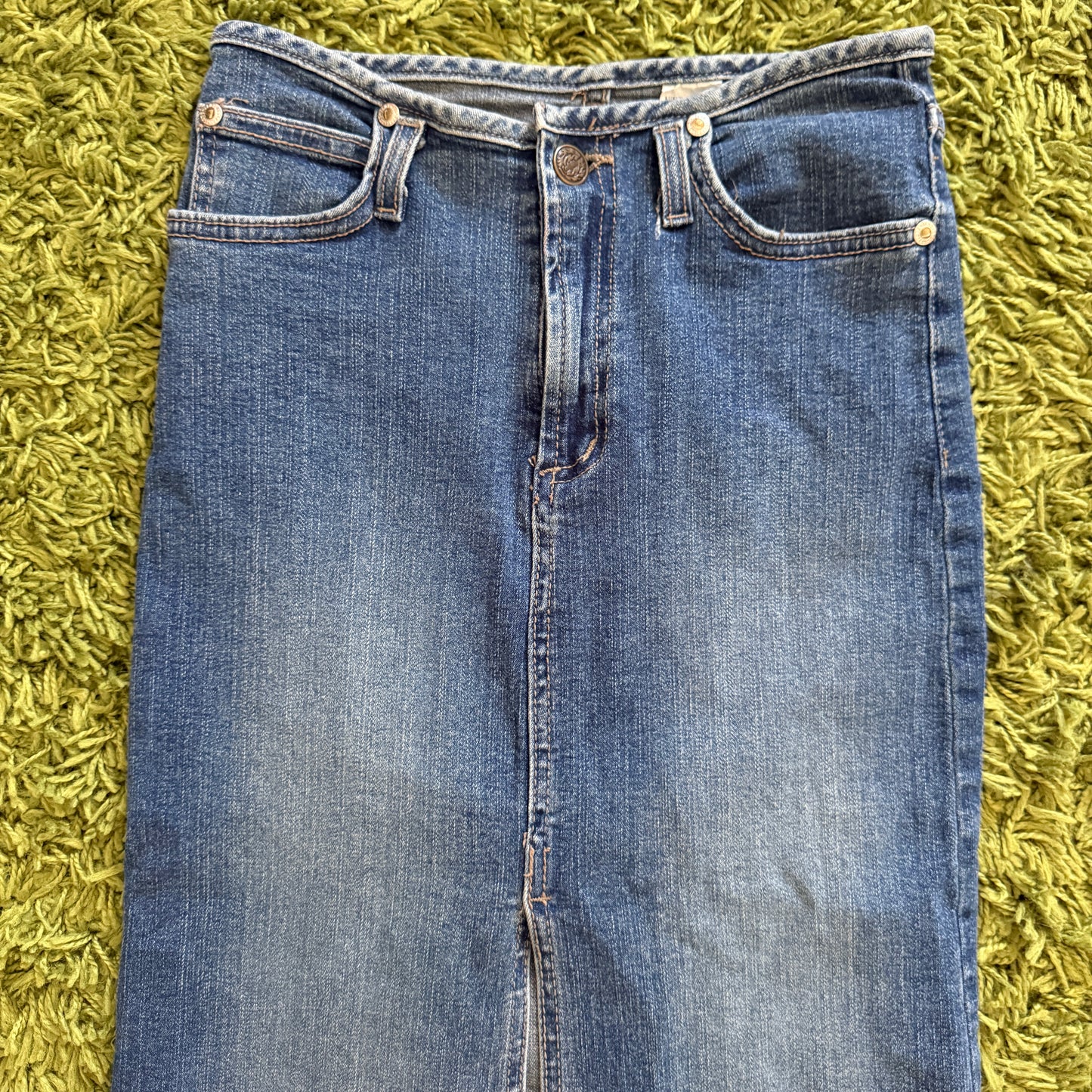 vintage whimsy 90s y2k denim skirt