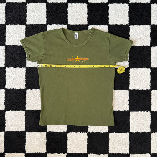 vintage whimsy 90s y2k graphic baby tee