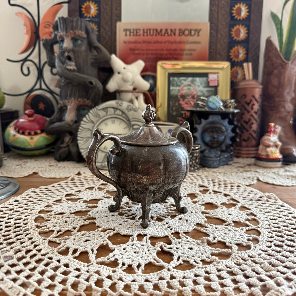 unique vintage whimsical trinket collectable jar