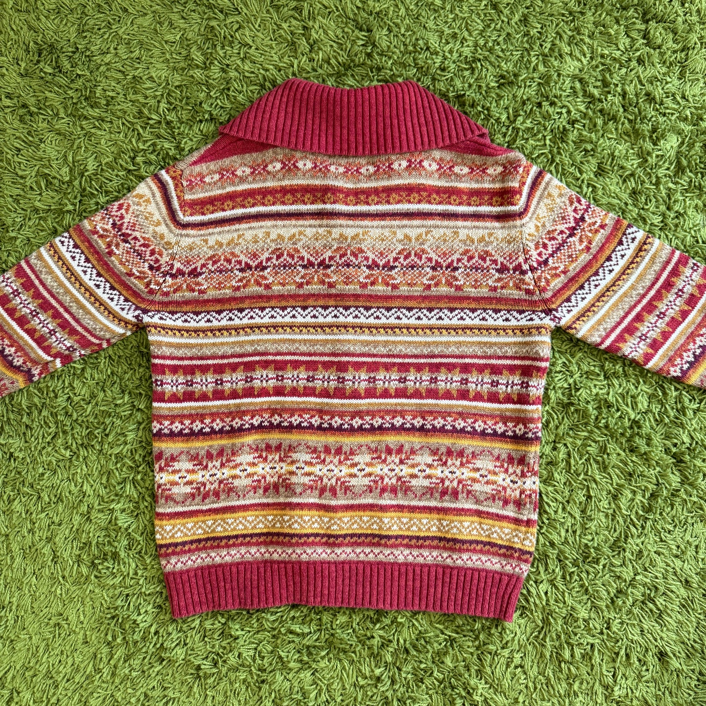 vintage whimsy 90s y2k knit cardigan sweater