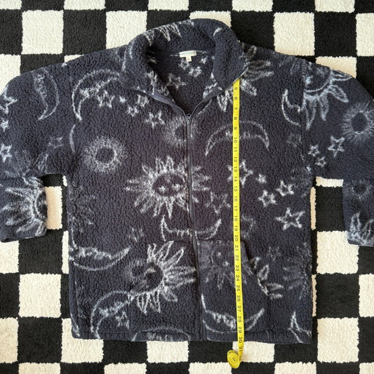 unique vintage whimsy celestial 90s y2k EARTHBOUND cardigan sweater