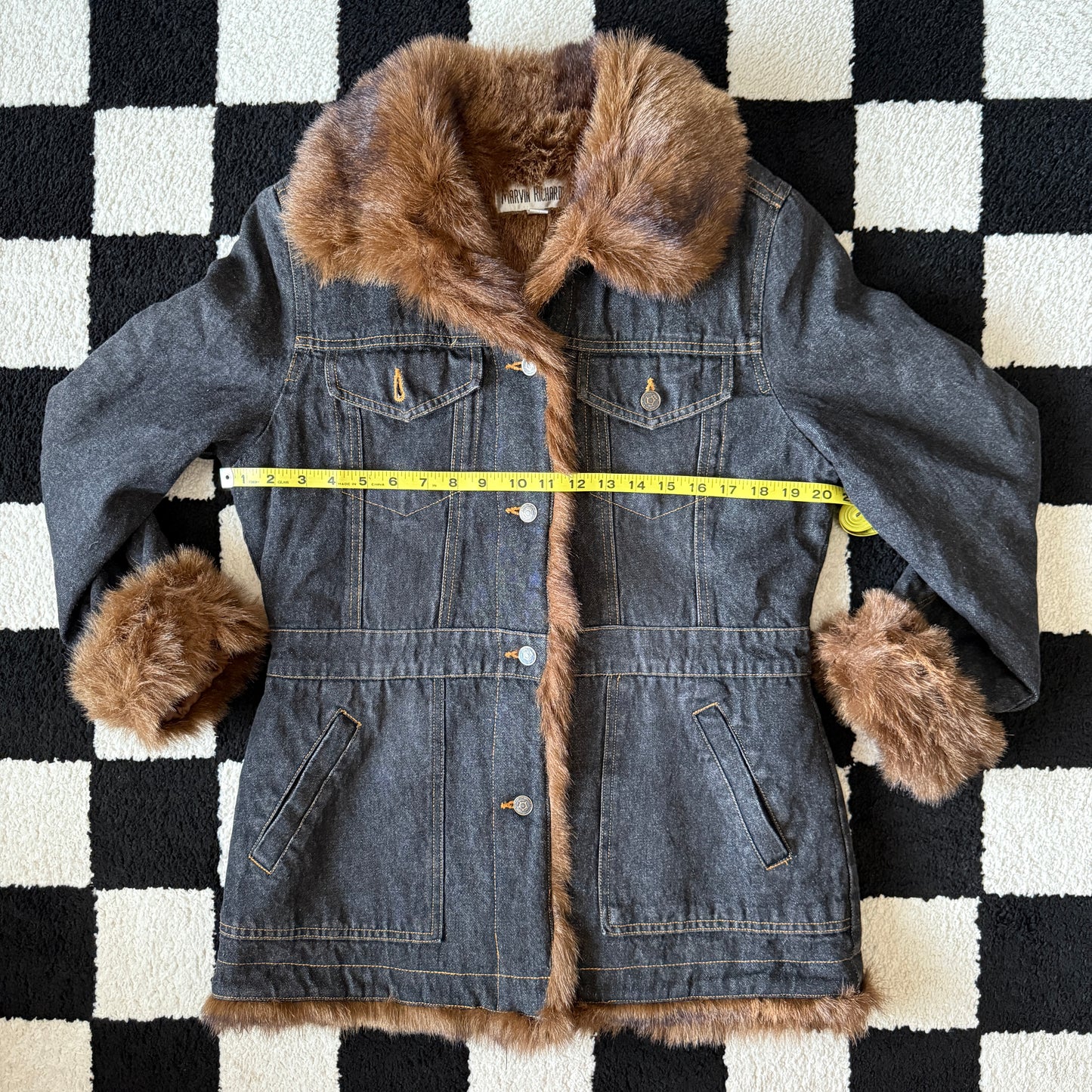 vintage whimsy 90s y2k MARVIN RICHARDS penny lane coat