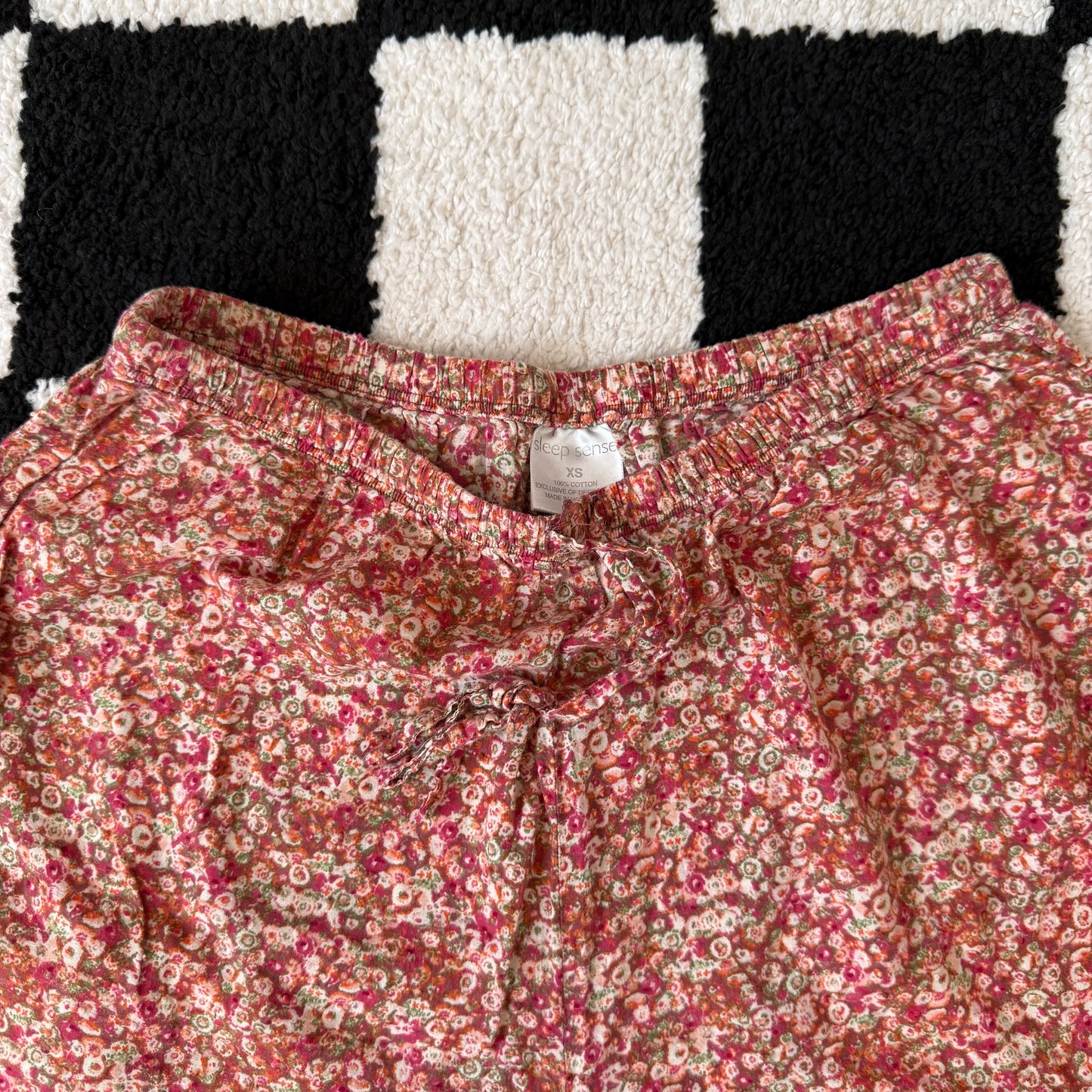 unique vintage whimsy 90s SLEEP SENSE capri lounge pants