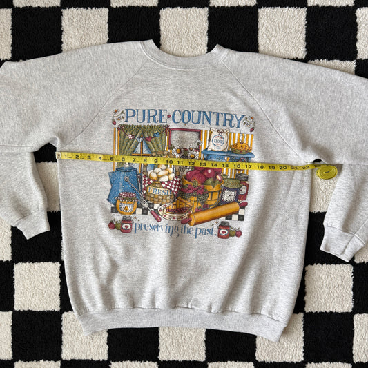 unique vintage whimsical 90s y2k graphic pullover sweatshirt