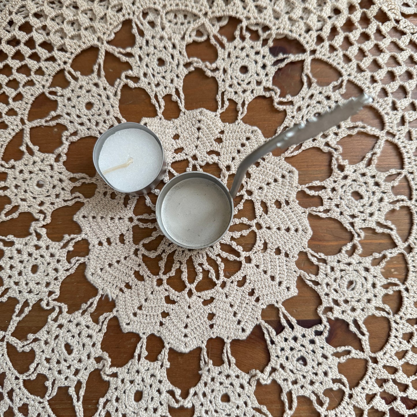 unique vintage whimsical celestial sun candle holder