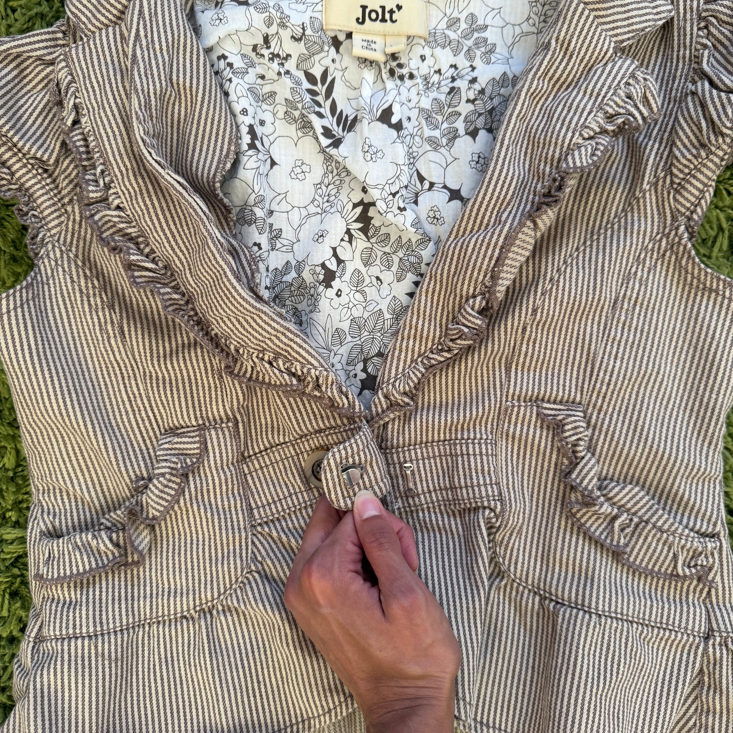 unique vintage whimsy 90s y2k JOLT babydoll top