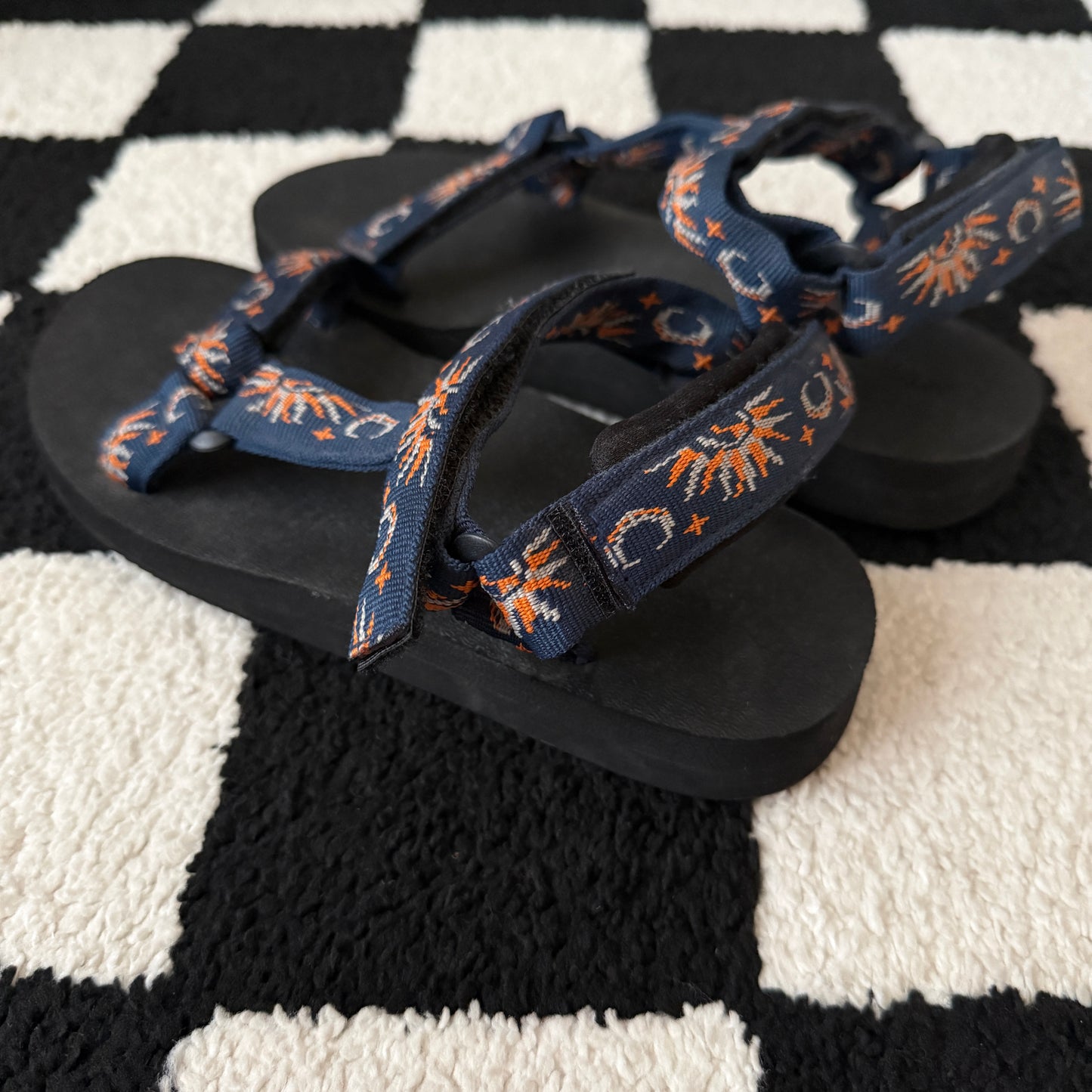 whimsical 90s y2k celestial sandals