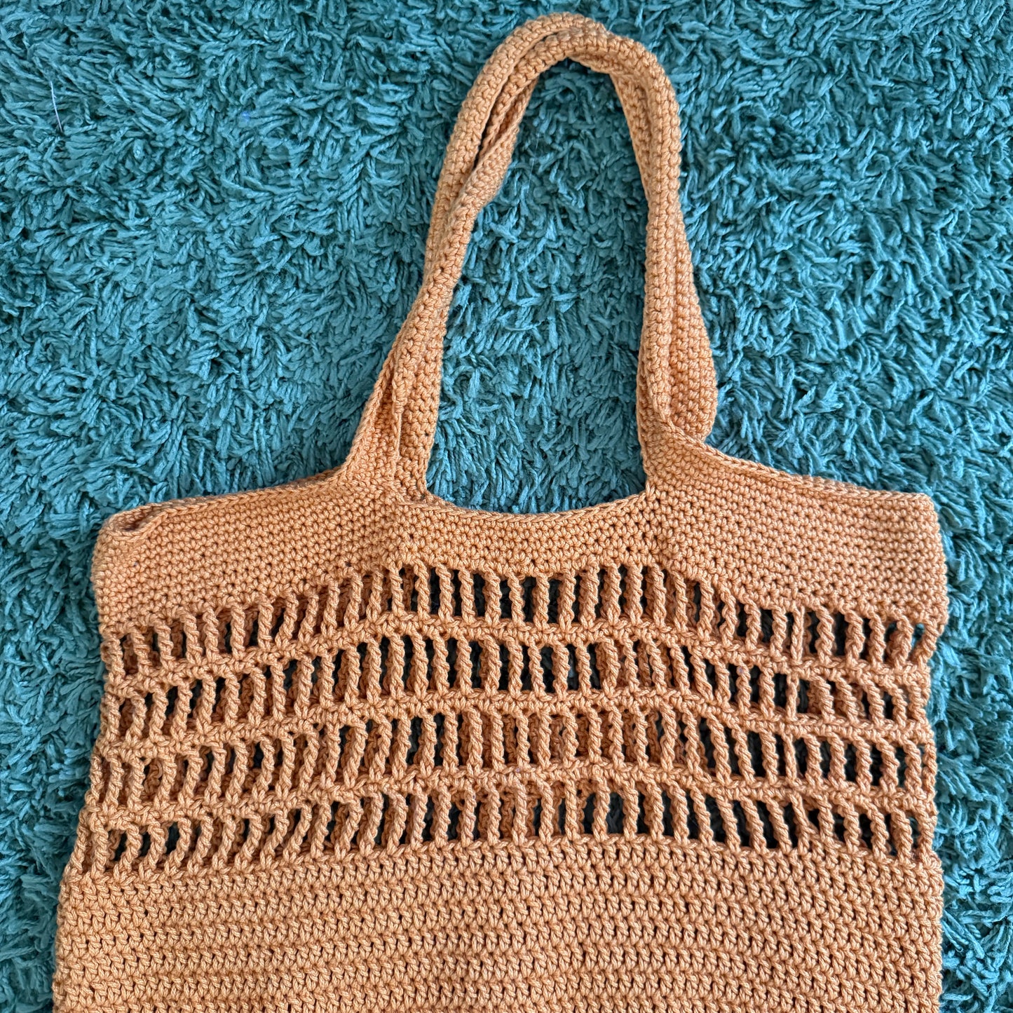 unique vintage whimsical 90s y2k crochet tote bag