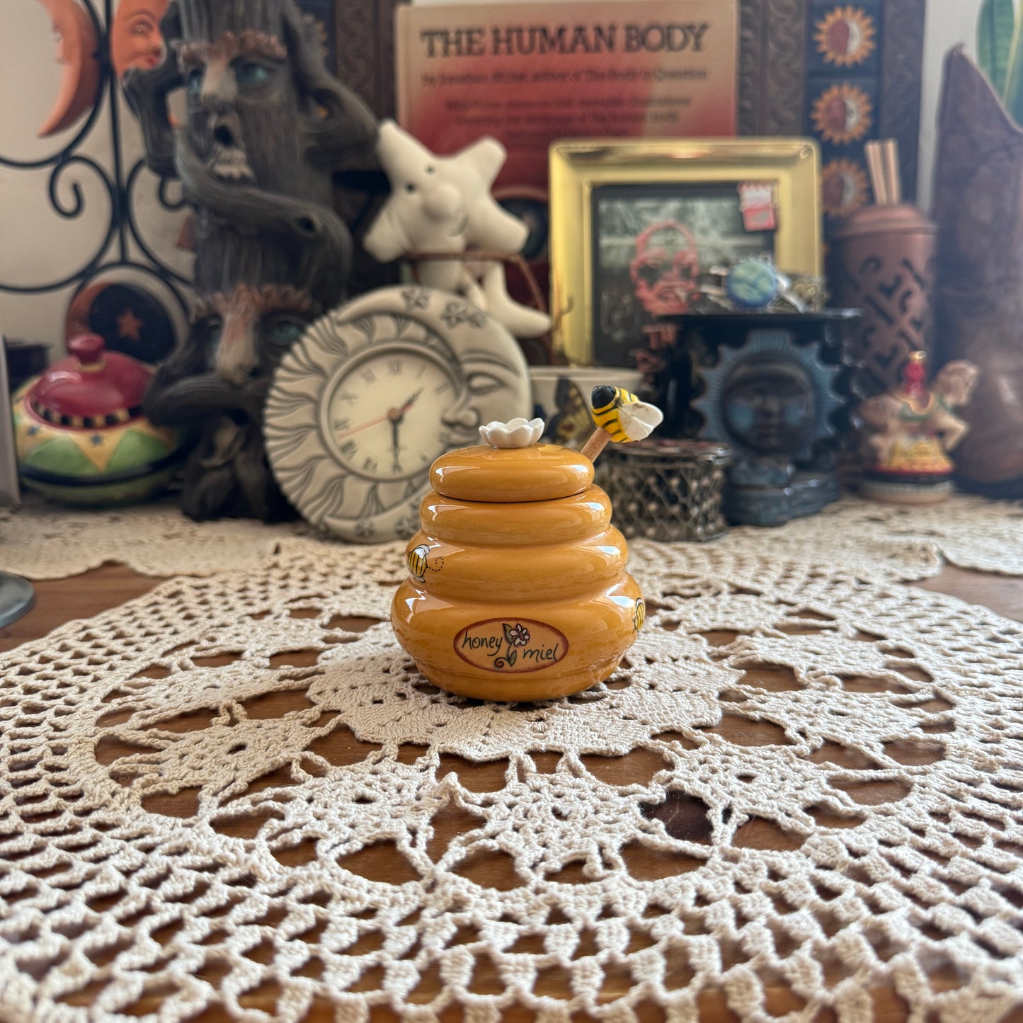 unique vintage whimsical trinket collectable jar