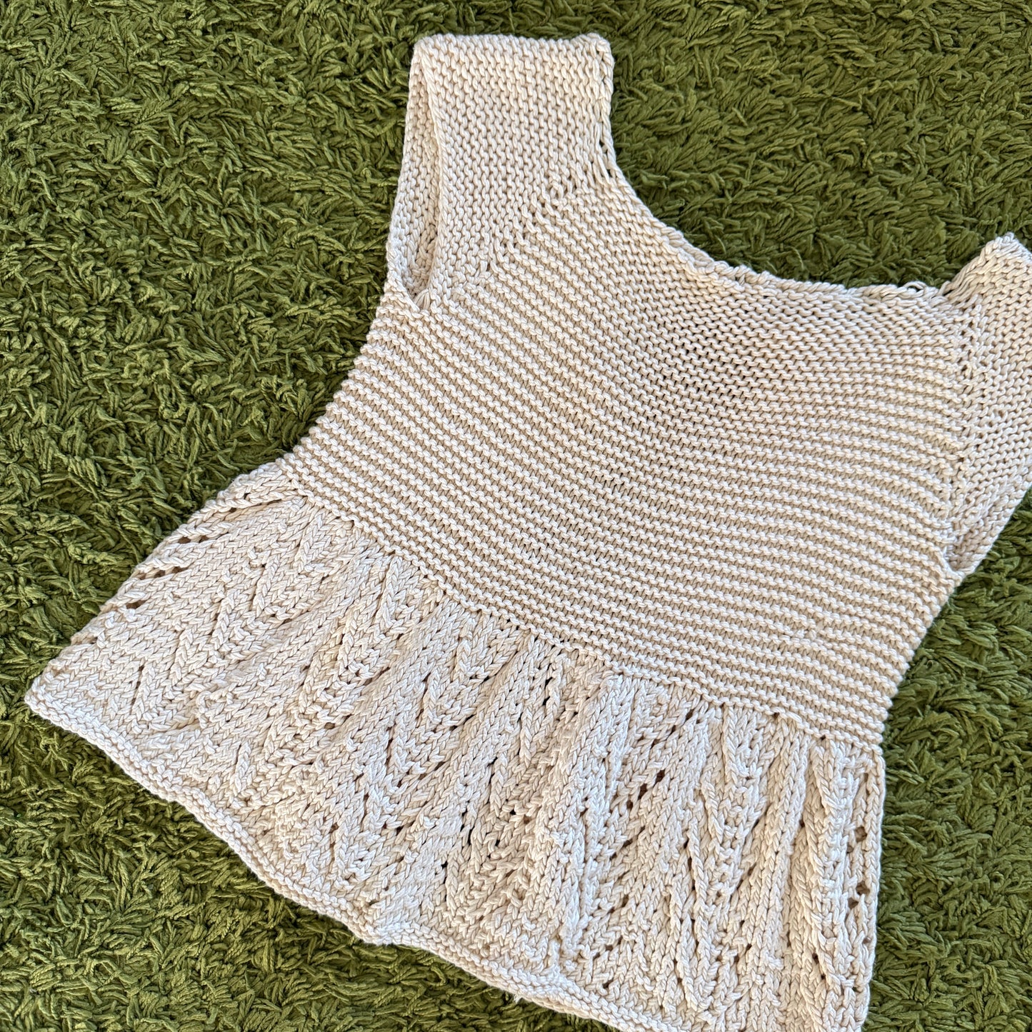 unique handmade vintage whimsical 90s y2k babydoll knit cardigan sweater