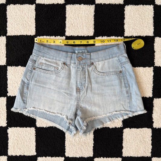 vintage whimsy 90s y2k MUDD denim shorts