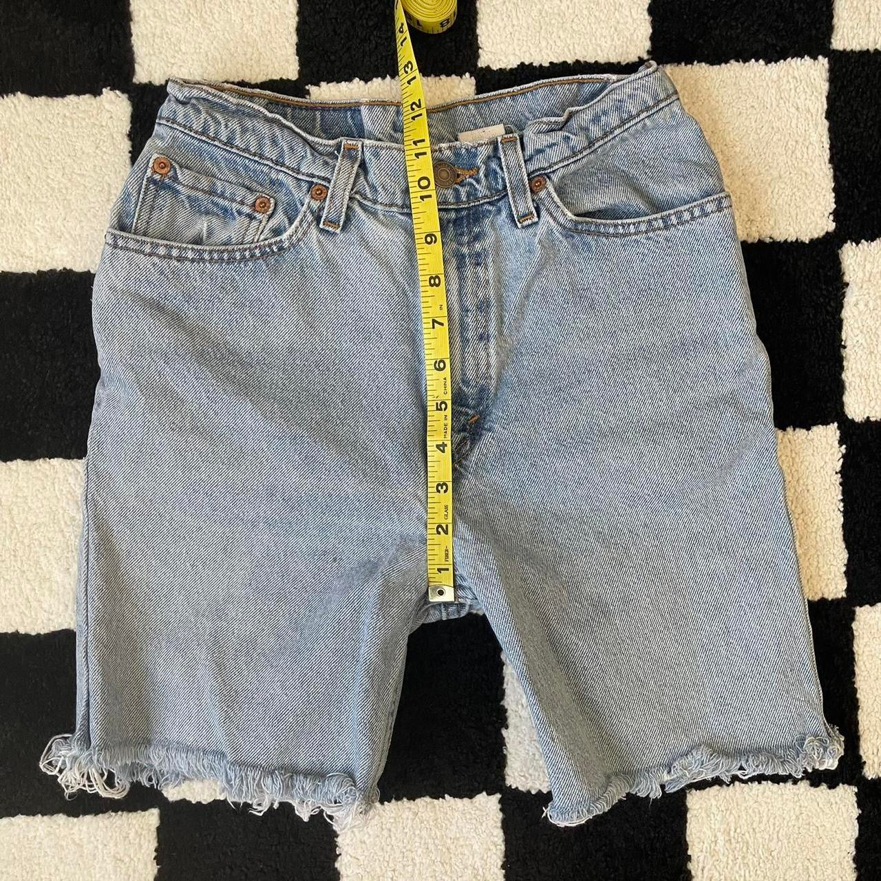 denim bermuda shorts