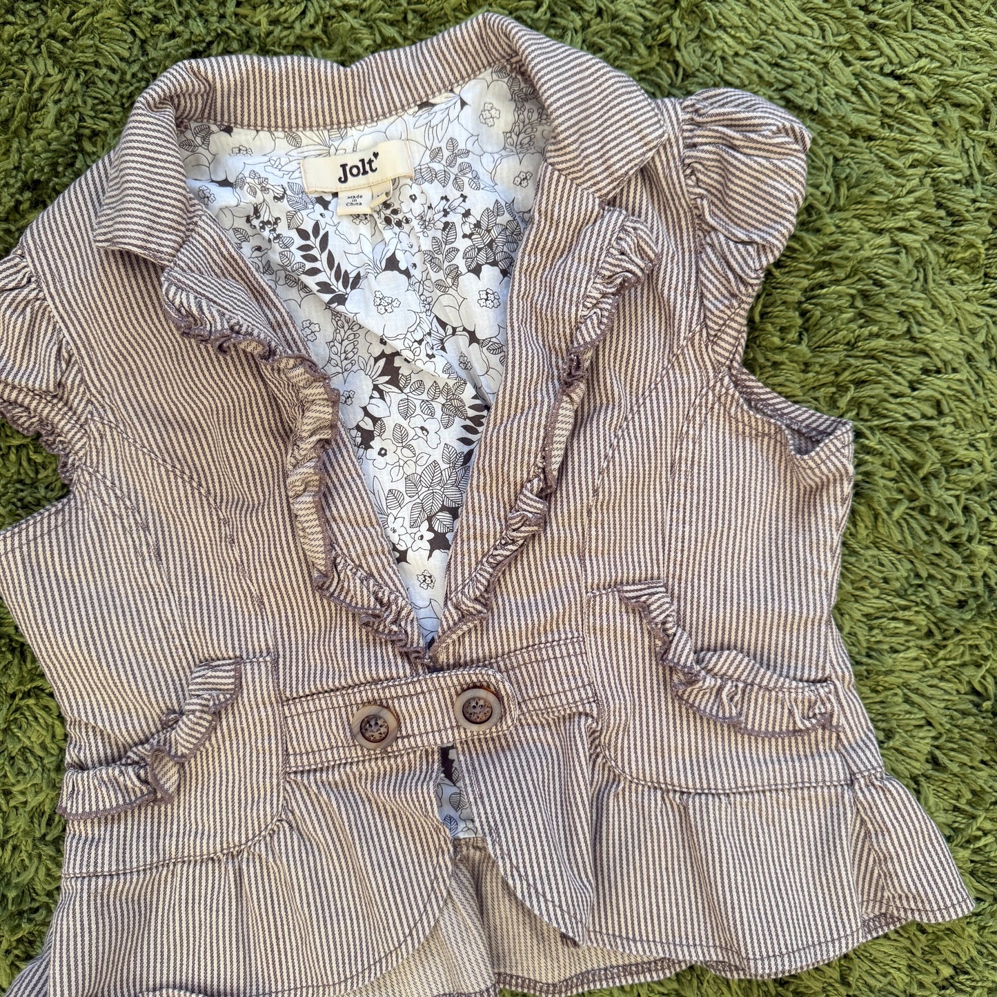 unique vintage whimsy 90s y2k JOLT babydoll top