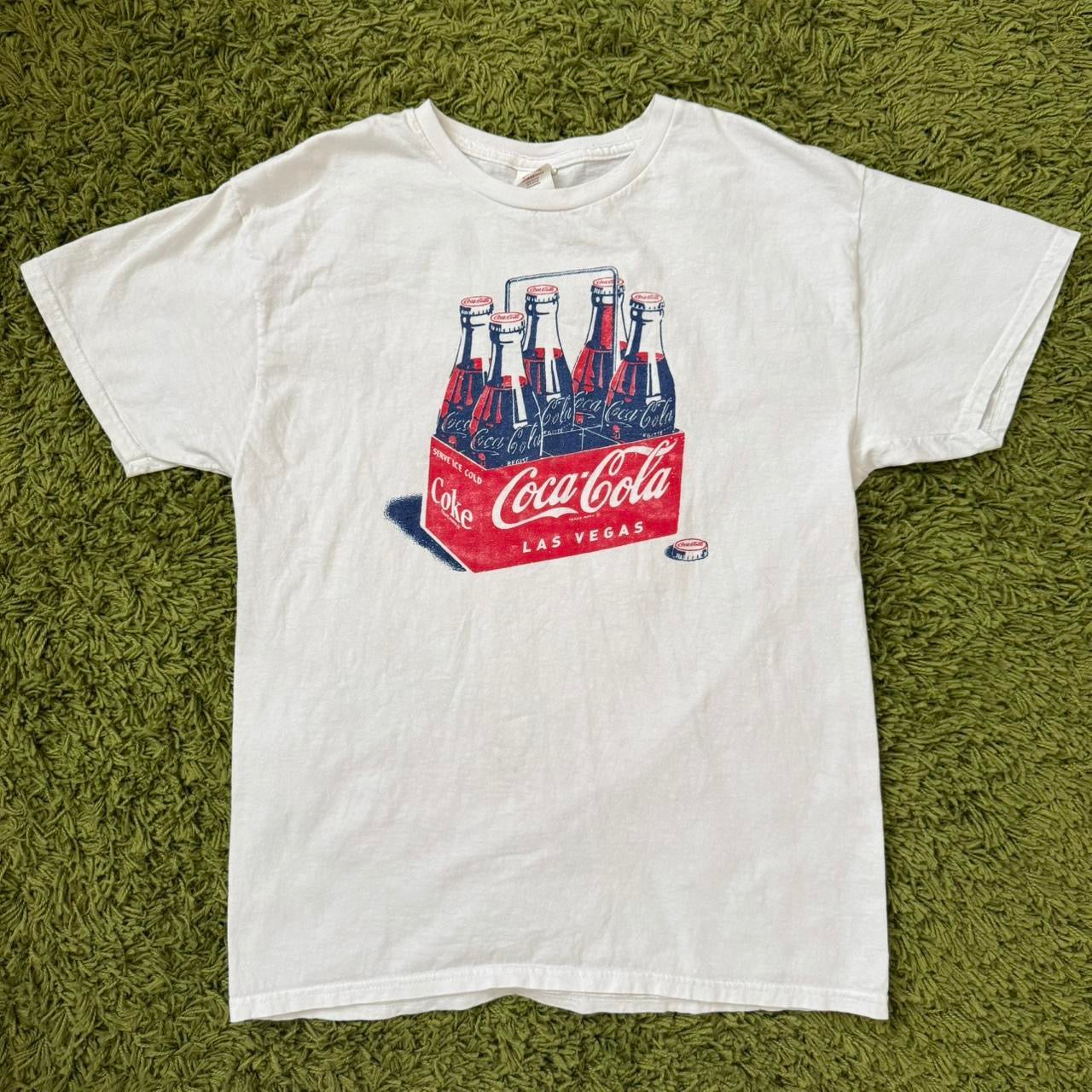vintage 90s y2k COCA COLA graphic t shirt