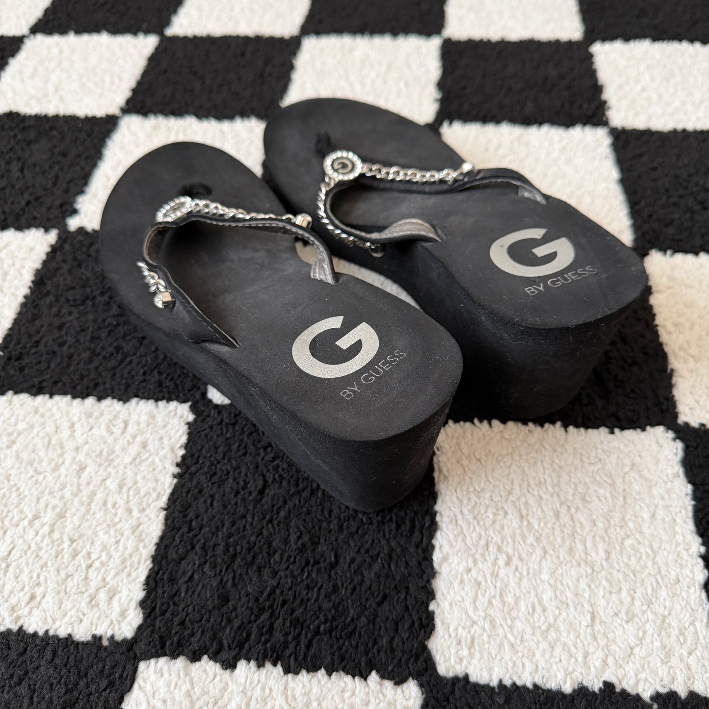 vintage whimsical 90s y2k chunky sandals