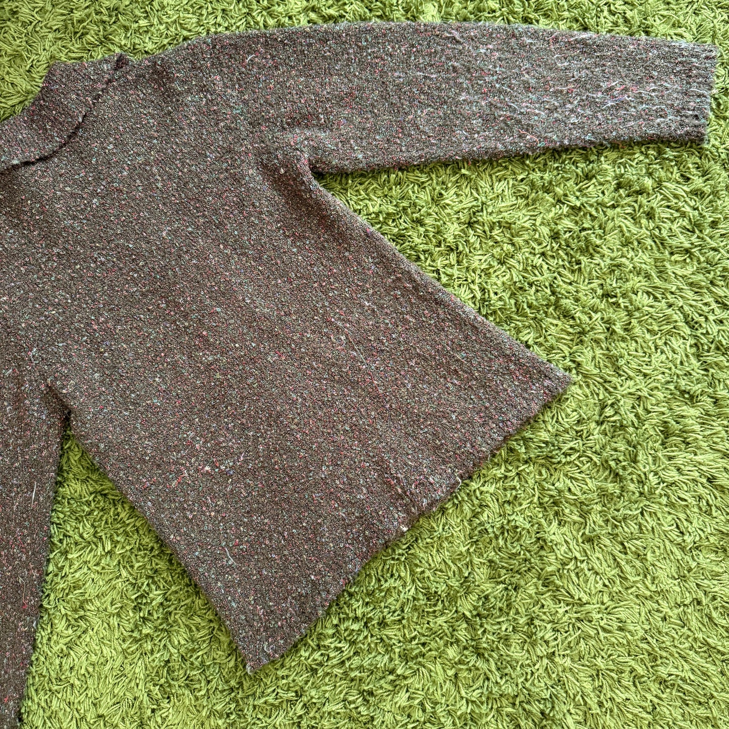 unique vintage whimsy 90s y2k knit cardigan sweater