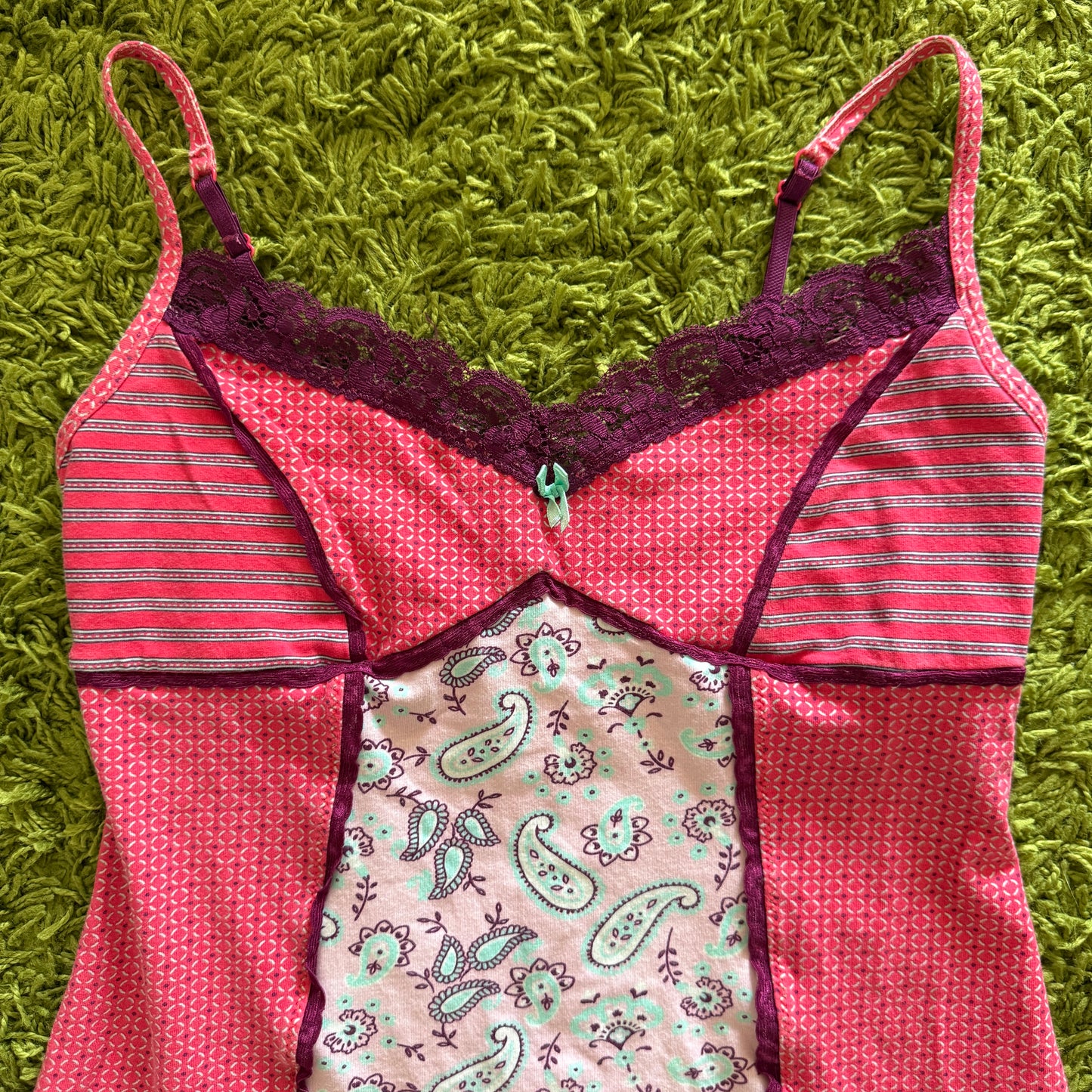 unique vintage whimsical 90s y2k cami top