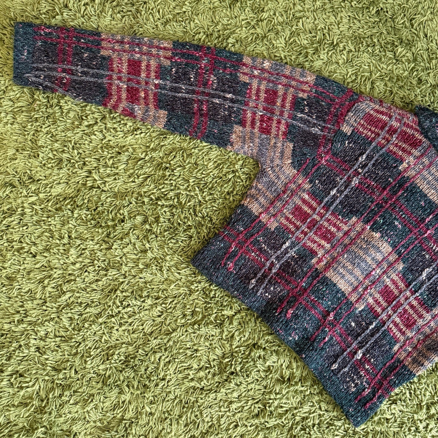 unique vintage whimsy 90s y2k MAURICES knit cardigan sweater